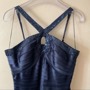 Adriana Papell Blue Dress